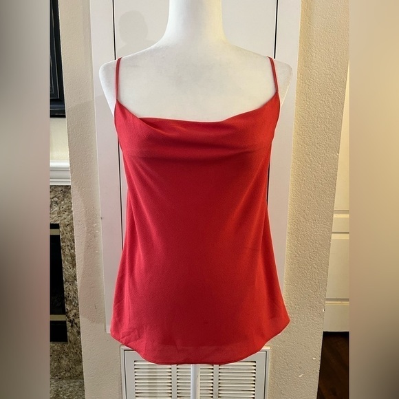 Revolve 1.State Drape Back Cowl Neck Tank Top - Picture 3 of 5